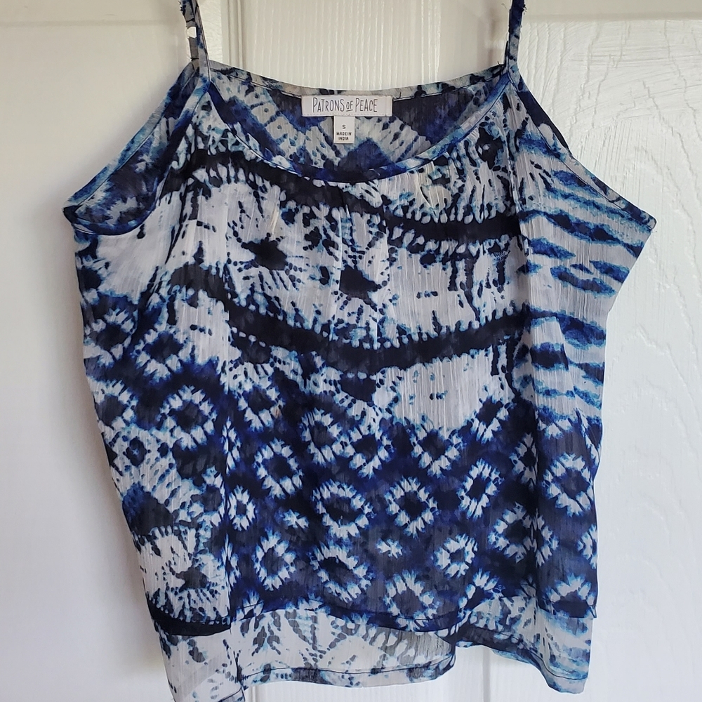 Women's Tilly's Tie Dye Crop Tank